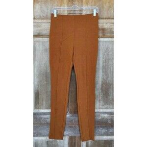 Forever 21 | Rust Brown High Waisted Stretchy Elastic Waist Pants Size Medium